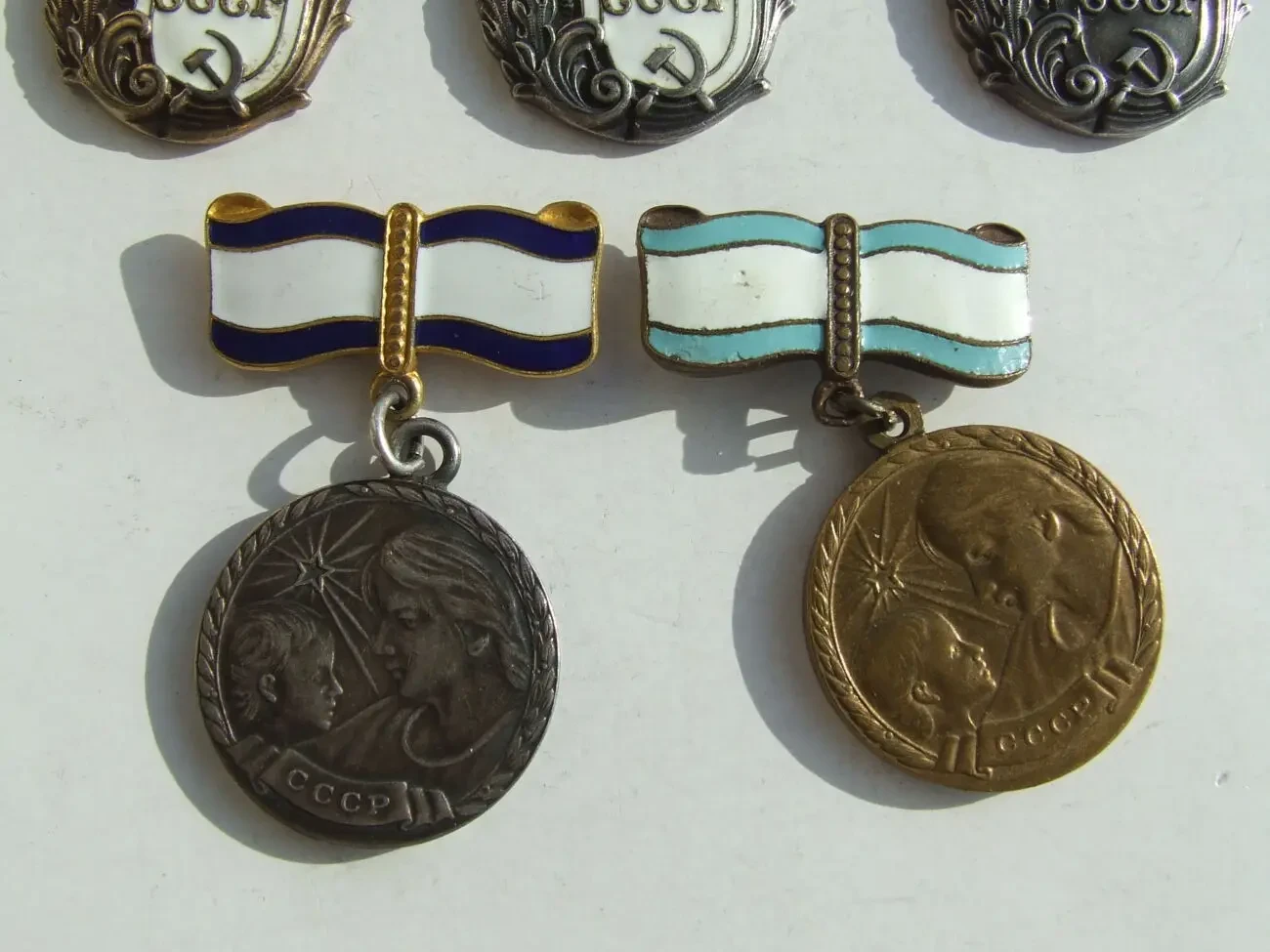 Орден    мати-героїна . материнська слава  всіх ступенів   ссср   нагор. до  1990 року. 4