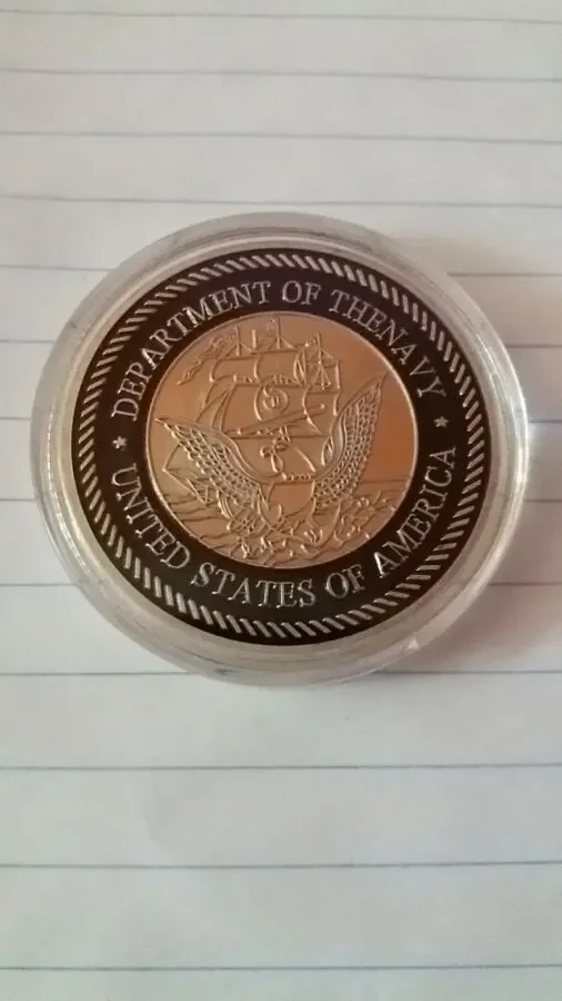 Монета ВМС США 2