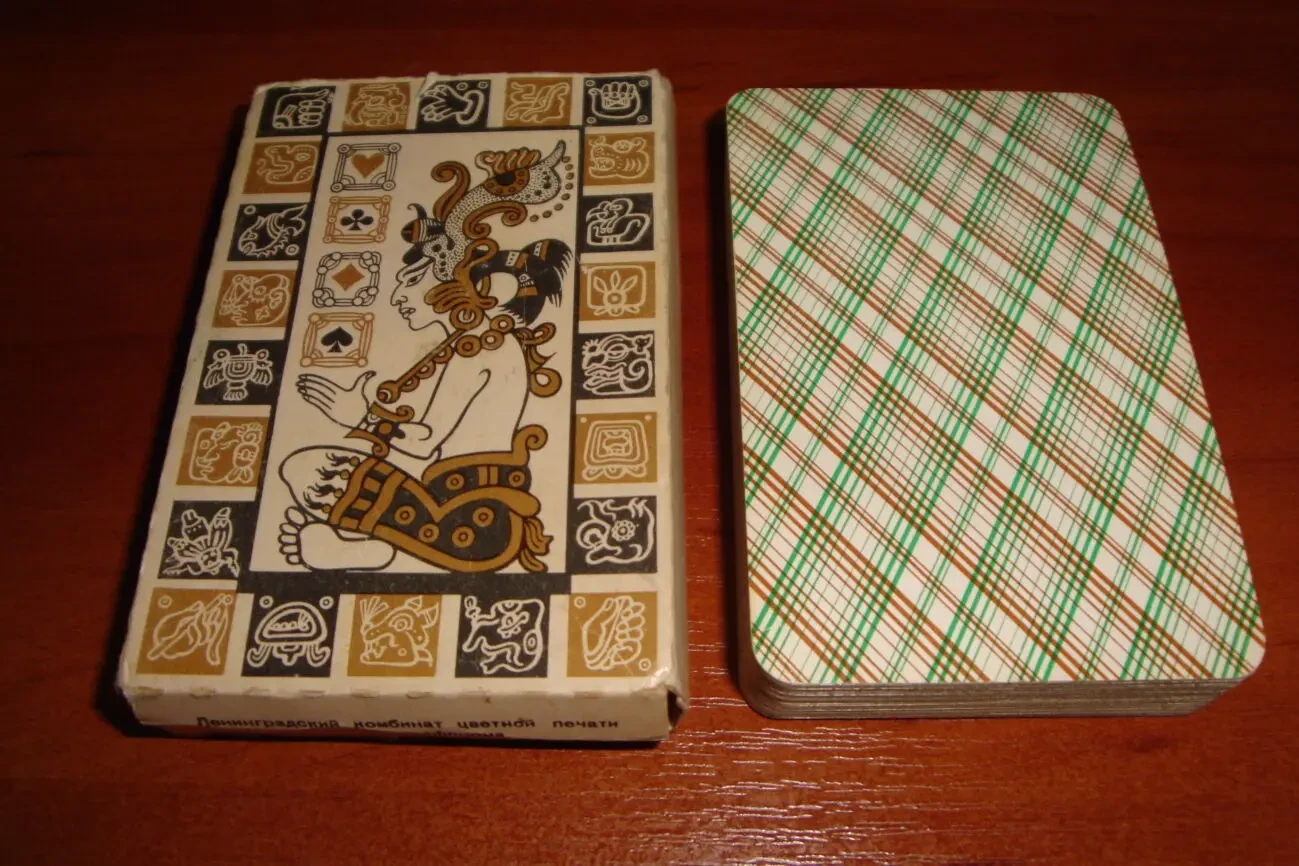 Игральные карты Майя, 1980 г.