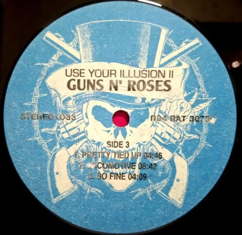 Guns N' Roses - Use Your Illusion II - 1991. (2LP). 12. Vinyl. Пластинки. Santa Records. Rare 5