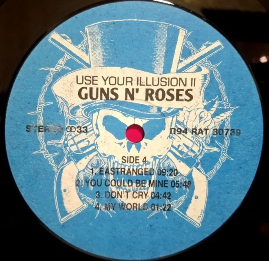 Guns N' Roses - Use Your Illusion II - 1991. (2LP). 12. Vinyl. Пластинки. Santa Records. Rare 6