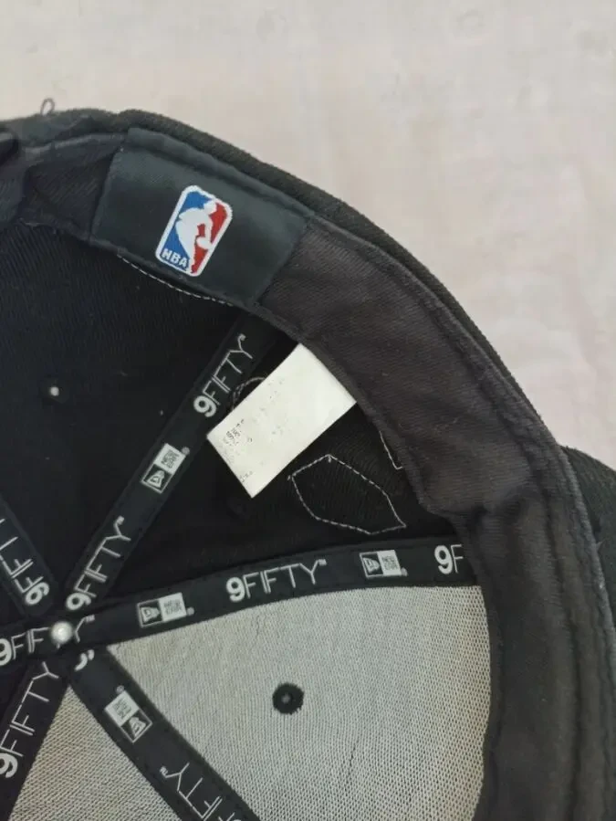 New Era 9Fifty Chicago Bulls Кепка мужская черная 8