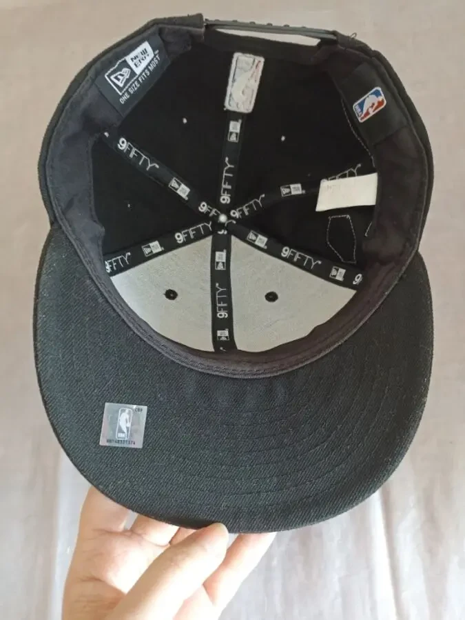 New Era 9Fifty Chicago Bulls Кепка мужская черная 6