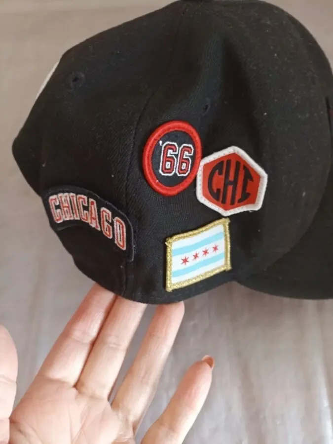 New Era 9Fifty Chicago Bulls Кепка мужская черная 2