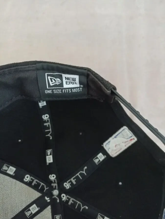 New Era 9Fifty Chicago Bulls Кепка мужская черная 7