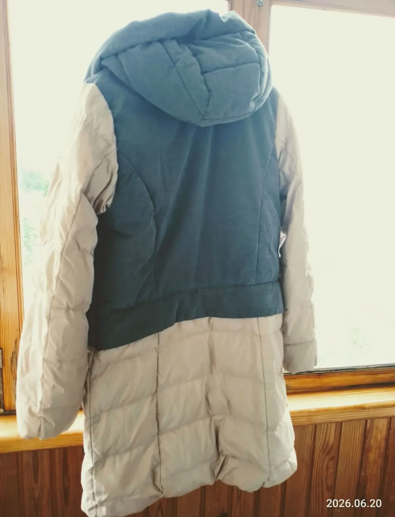 Парка куртка пальто с 10 серая розовая, молния, капюшон, карманы, деми, Outventure 2