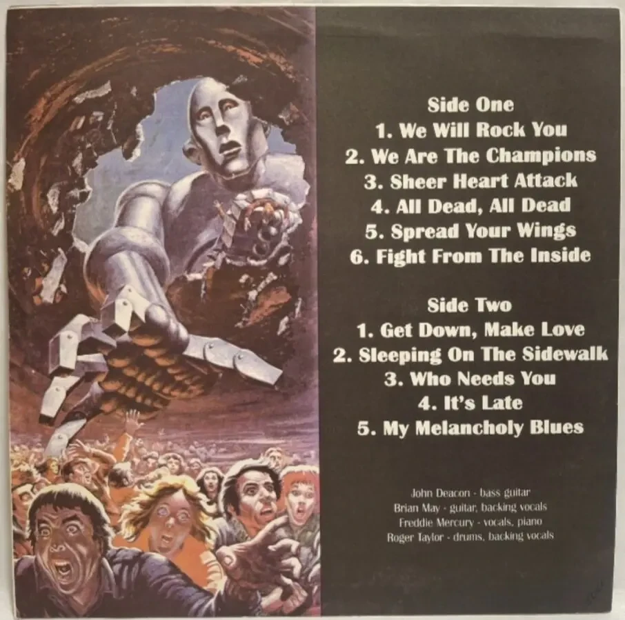 Queen, Freddie Mercury - News Of The World - 1977. (LP). 12. Vinyl. Пластинка. Santa Records. Rare. 2
