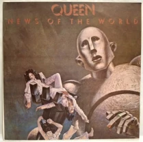 Queen, Freddie Mercury - News Of The World - 1977. (LP). 12. Vinyl. Пластинка. Santa Records. Rare.