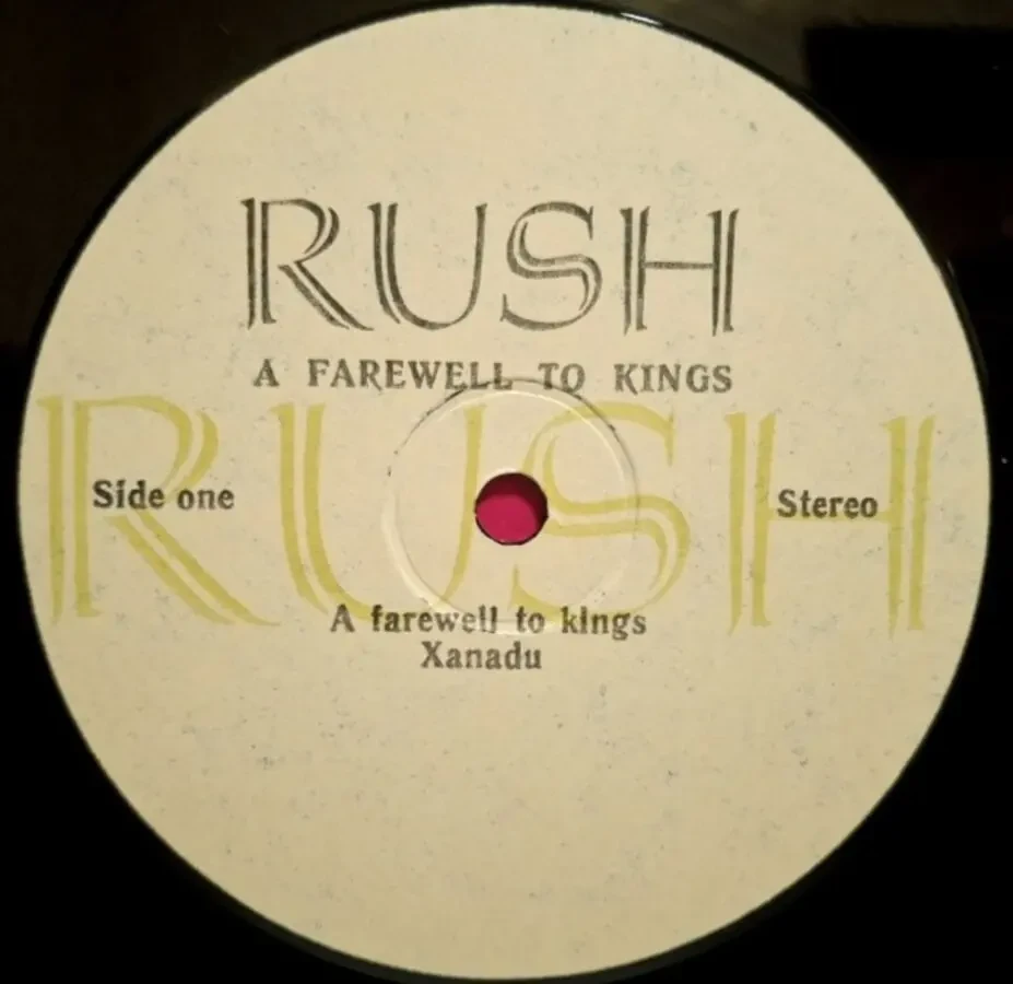 Rush - A Farewell To Kings - 1977. (LP). 12. Vinyl. Пластинка. Rare. 3