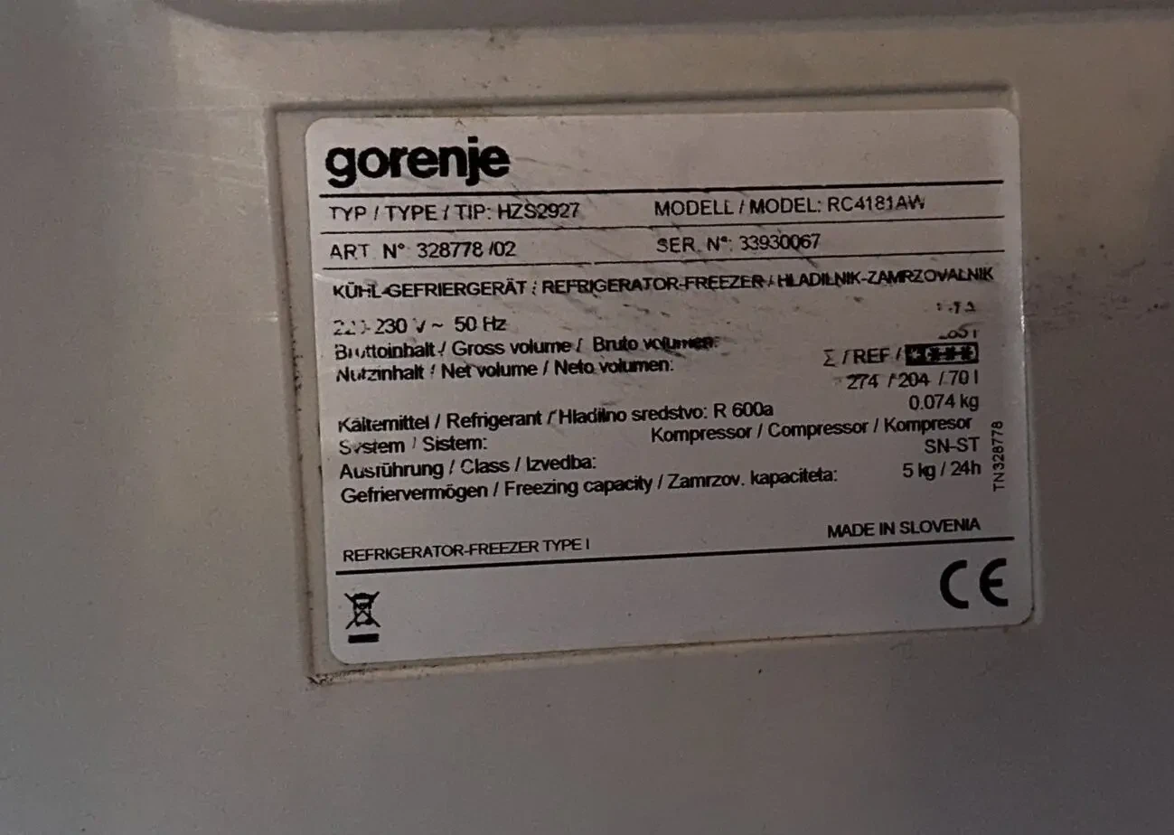 Холодильник фірми Gorenje. Б/у. 7