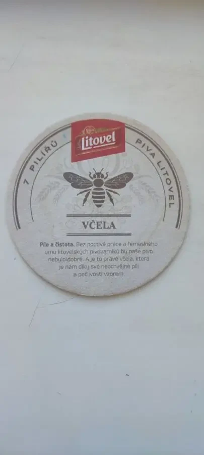Костер (бирдекель) чешской пивоварни Pivovar Litovel и известного немецкого бренда Paulaner 5