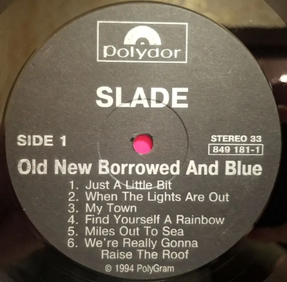 Slade - Old New Borrowed And Blue - 1974. (LP). 12. Vinyl. Пластинка. Aprelevka. Rare. 3