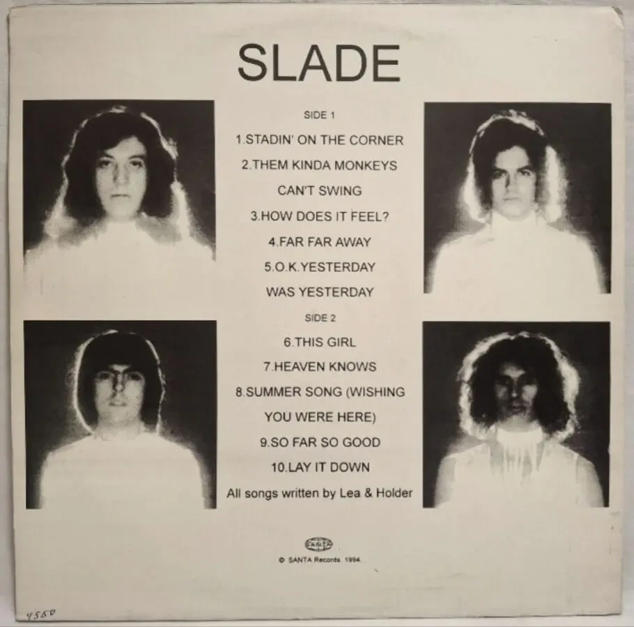 Slade - Slade In Flame - 1974. (LP). 12. Vinyl. Пластинка. Santa Records. Rare. 2