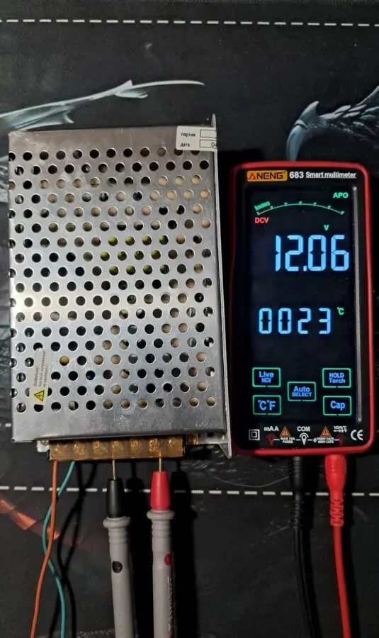 Драйвер (Б/П) 12В 6,25Ах2 150Вт для LED 5