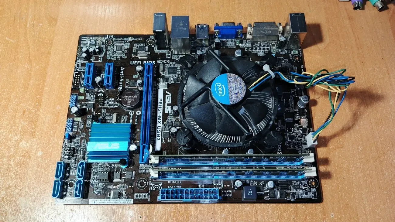 Комплект Asus P8H61-MX USB3 (s1155)+I5 3470T+16GB+Cooler