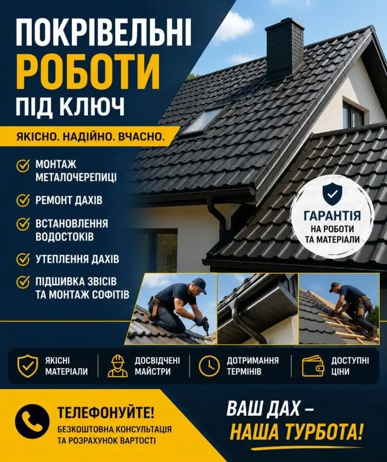 Покрівельні роботи