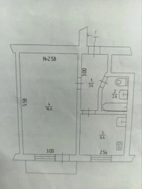 Продам 1к кв метро Холодная Гора. 4/5