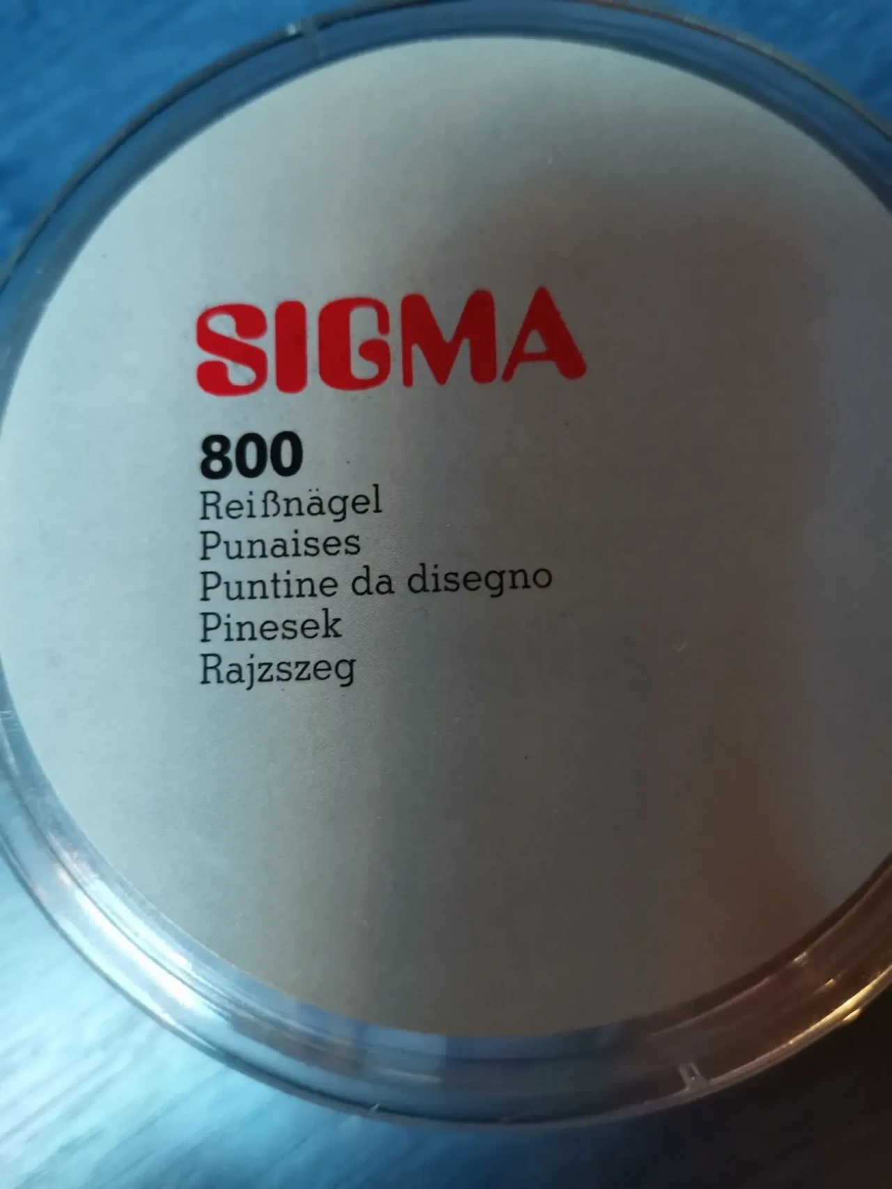 Набір канцелярських кнопок Sigma. 800 штук 5