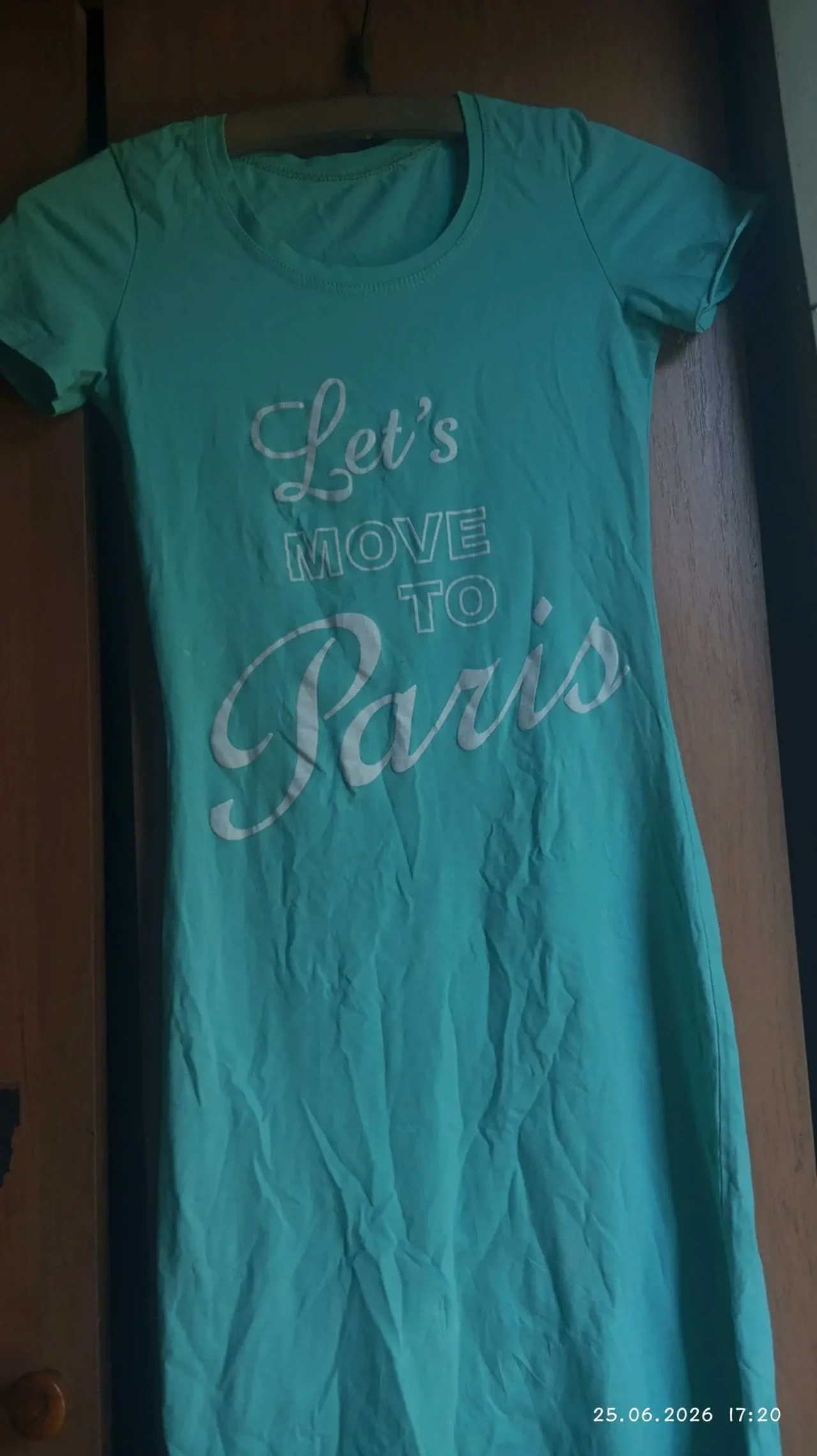 «Стильне бірюзове плаття «Let’s MOVE TO Paris»