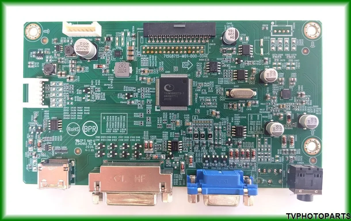 плата Main Board 715G8715-M01-B00-004K для монітора Philips 243V7Q 2020