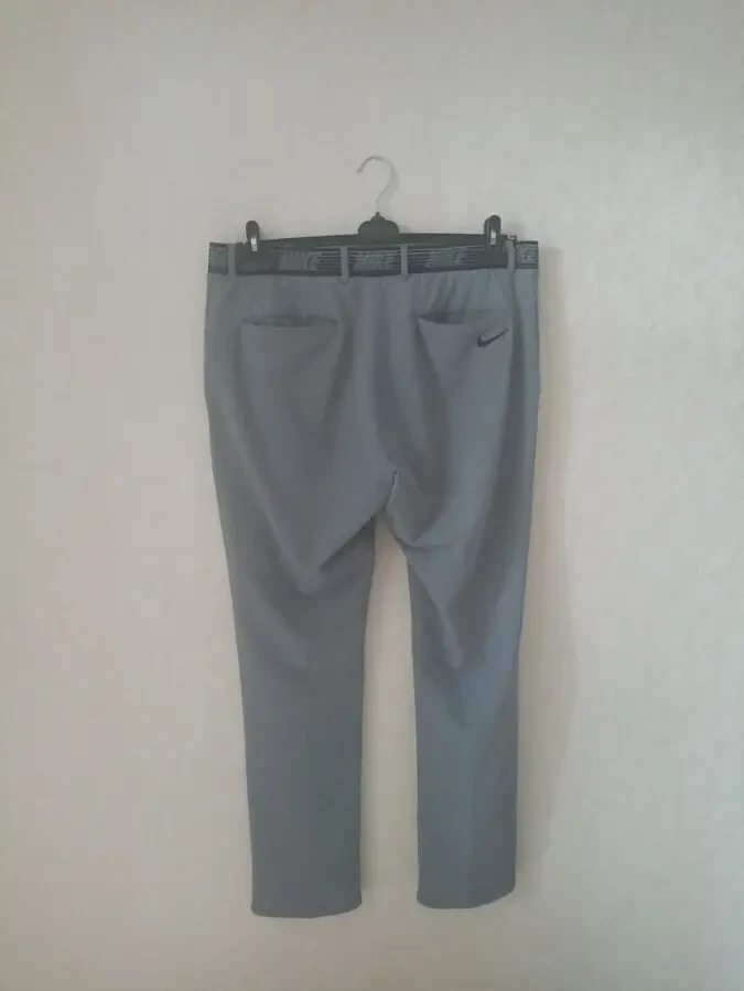 Nike Dri Fit Брюки мужские летние под спортивную модель серые на 52 3