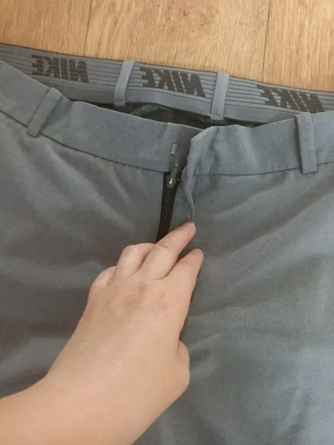 Nike Dri Fit Брюки мужские летние под спортивную модель серые на 52 5