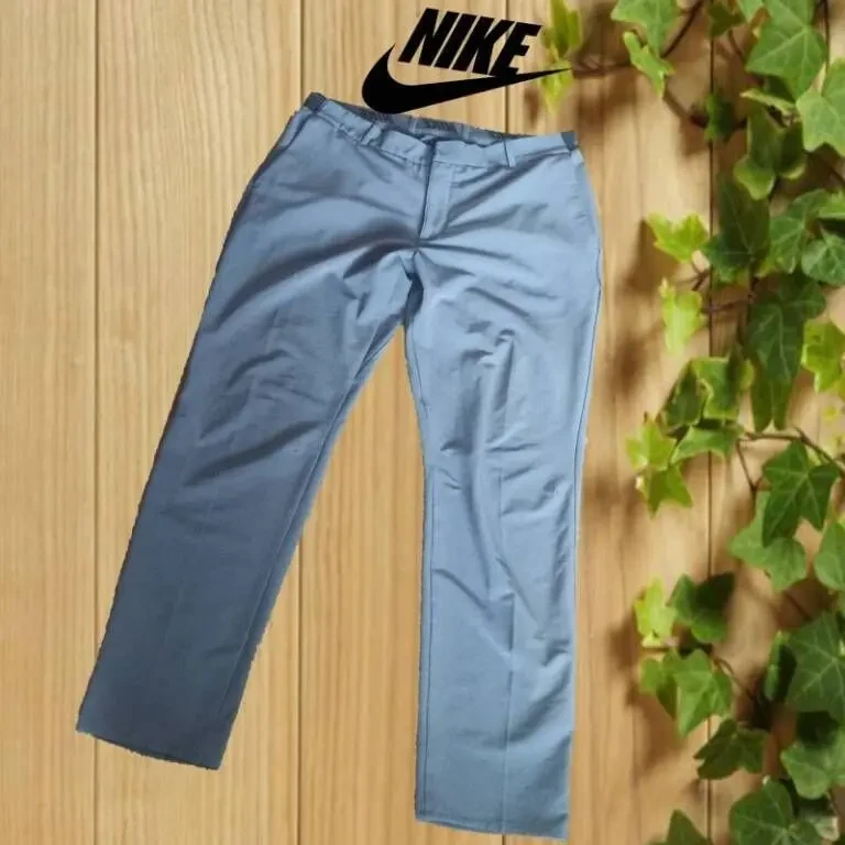Nike Dri Fit Брюки мужские летние под спортивную модель серые на 52