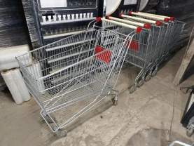 Купівельний візок бу 210 л, Торговий візок для магазину супермаркету, візки для складу бу