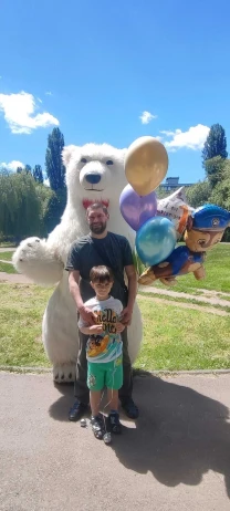 Замов Білого Ведмедика на експрес-вітання!