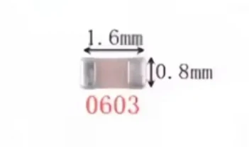 Конденсатор 4 mkF X 25V, smd 0603, ціна за 2 шт.