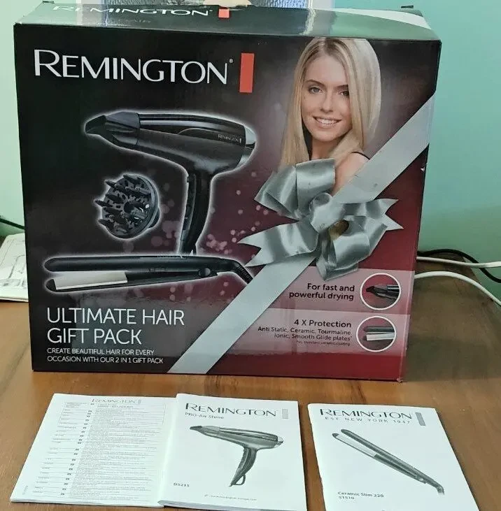 Дешево профессиональный набор Фен Стайлер выпрямитель Remington D5215GP