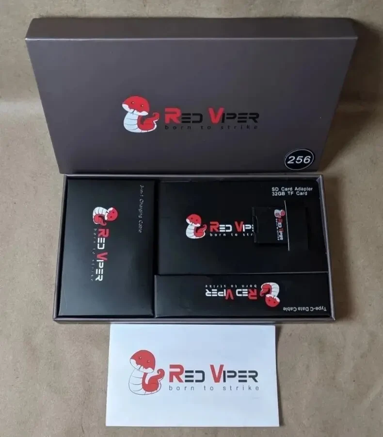 Док - станція Red Viper H3A-256GB , 128 GB ,USB HDMI Type C SD Card Slot Micro