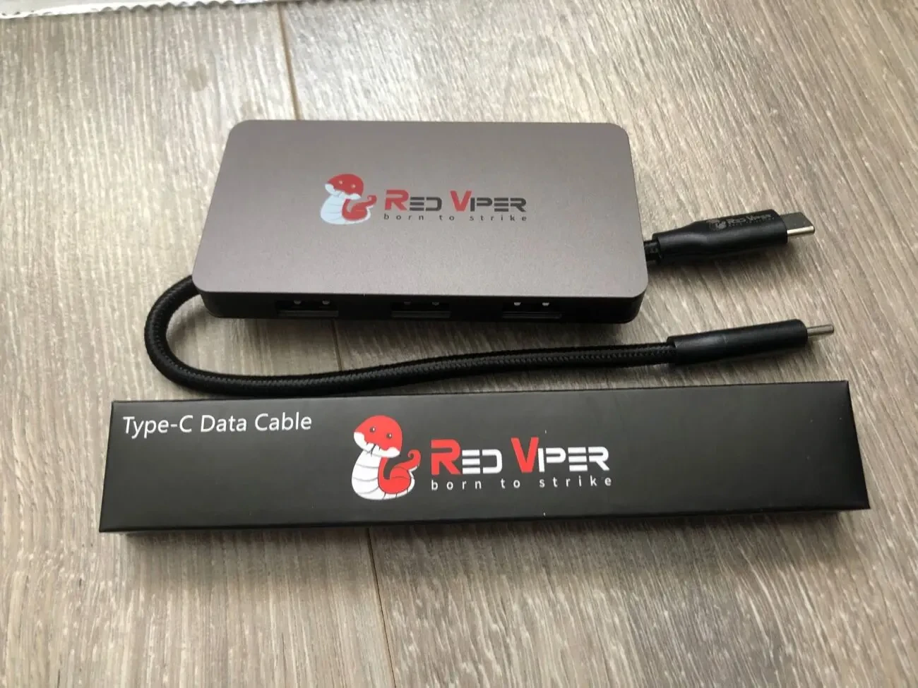 Док - станція Red Viper H3A-256GB , 128 GB ,USB HDMI Type C SD Card Slot Micro 3
