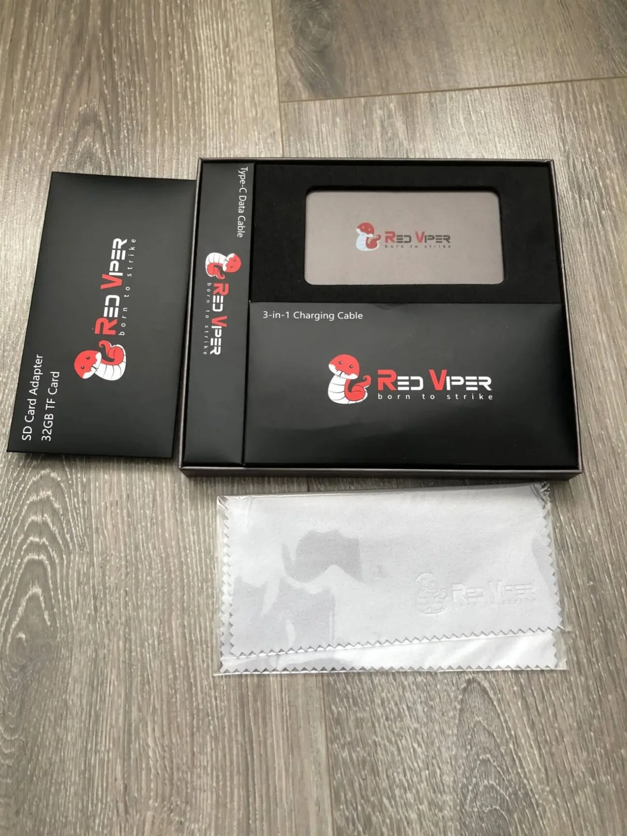 Док - станція Red Viper H3A-256GB , 128 GB ,USB HDMI Type C SD Card Slot Micro 7