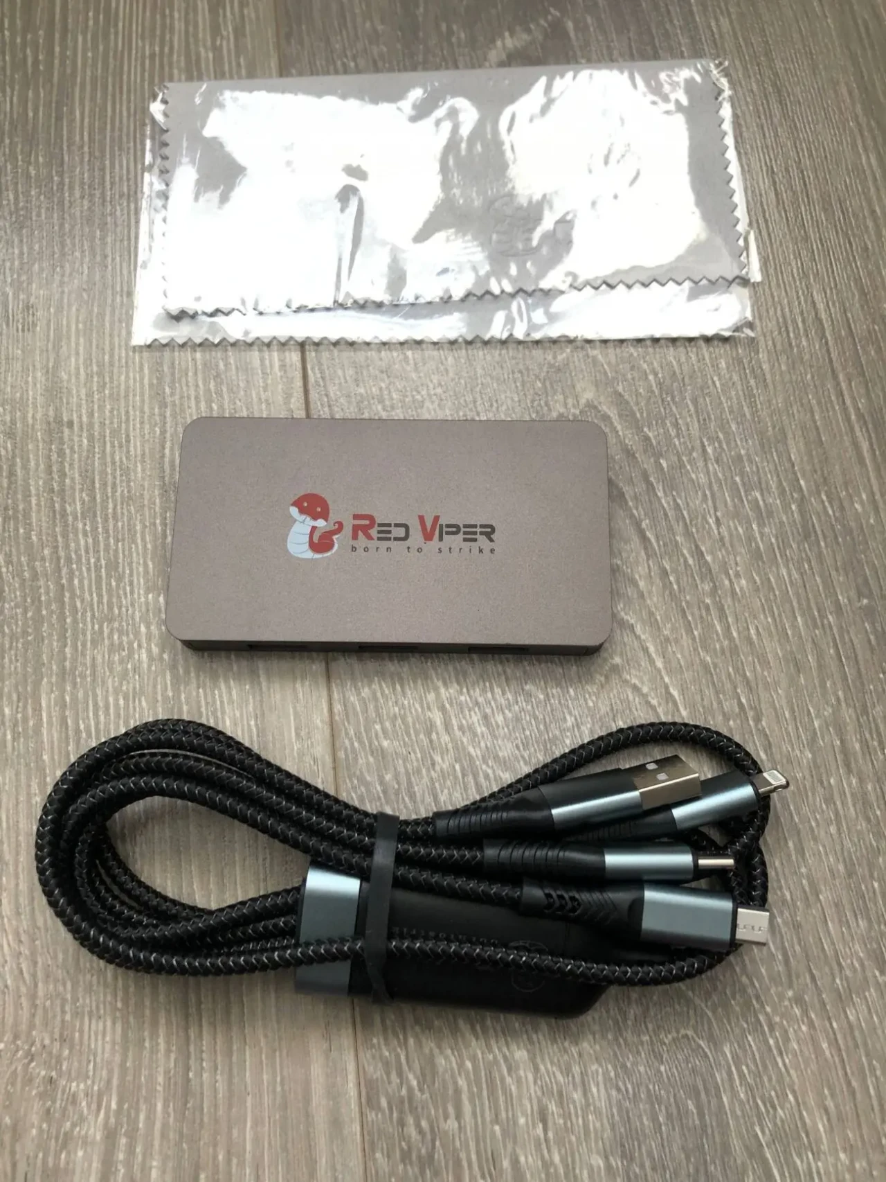 Док - станція Red Viper H3A-256GB , 128 GB ,USB HDMI Type C SD Card Slot Micro 6
