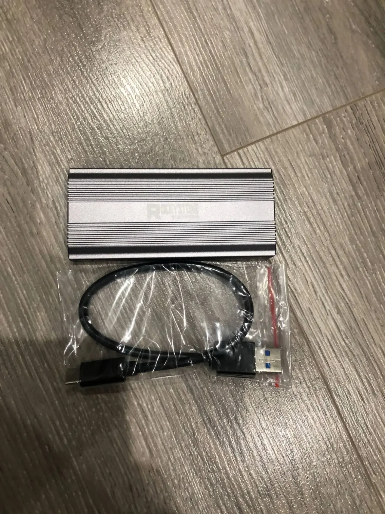 SSD NVMe 128gb Rockystone з металевим корпусом кишеня 9