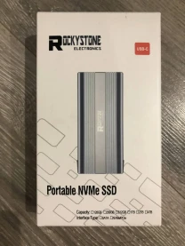 SSD NVMe 128gb Rockystone з металевим корпусом кишеня