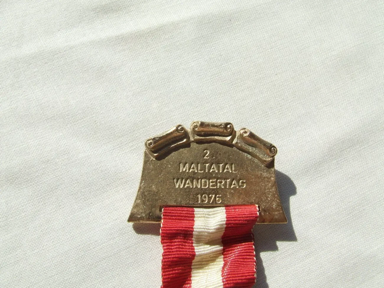 Медаль Мальтинська долина 1976 року розмір 6 см. вага 90 грамм. Австрія 2