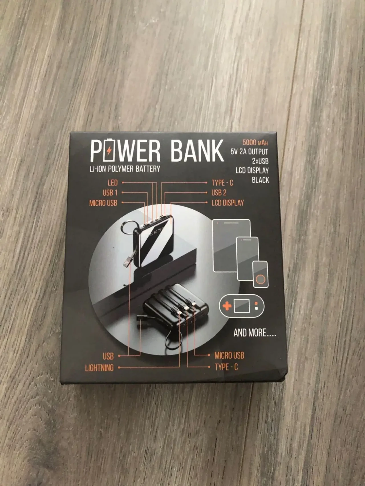 Powerbank 5000-10000 mAh