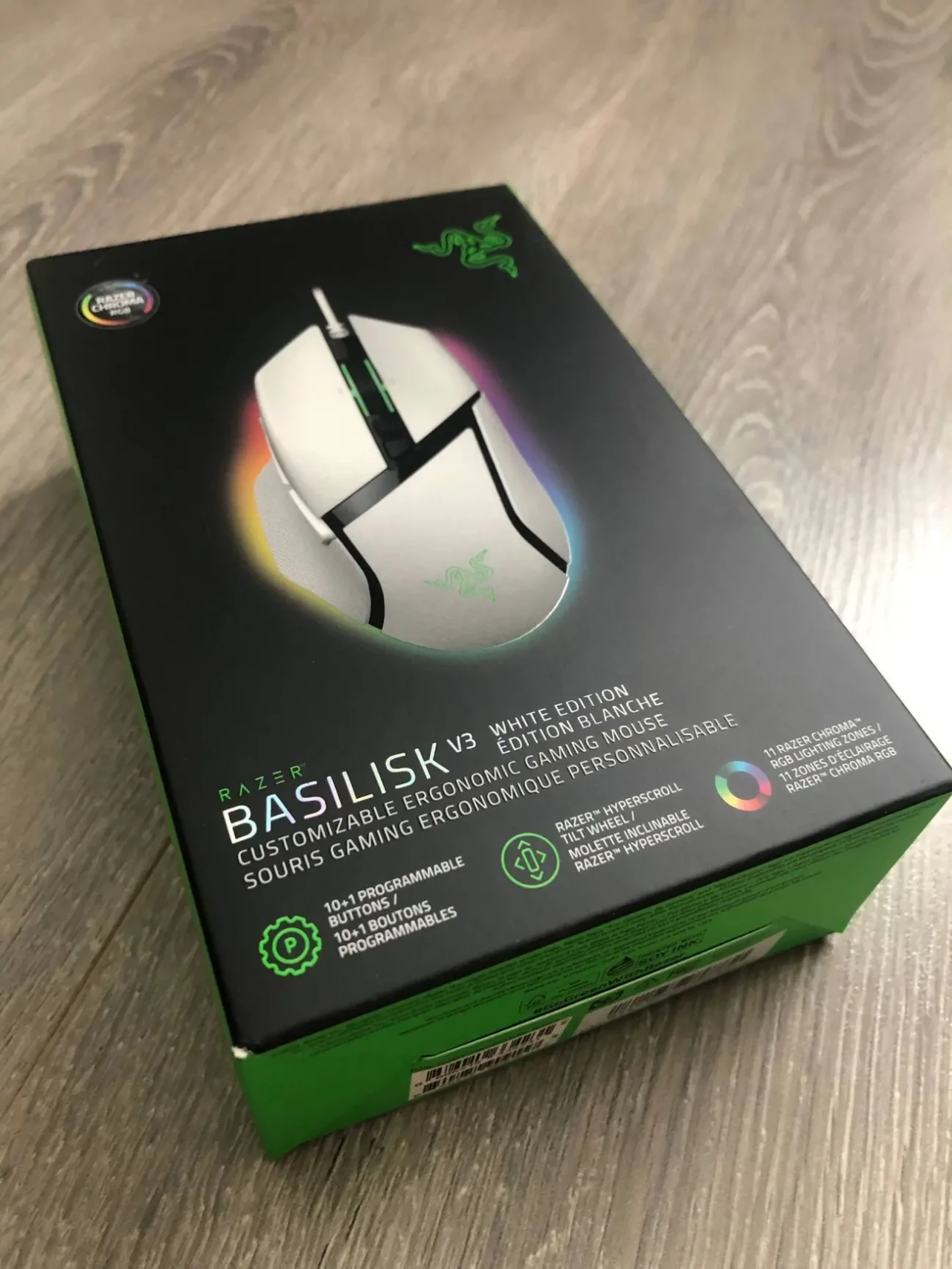 Мишка Razer Basilisk V3 White Edition Blanche Edition 2
