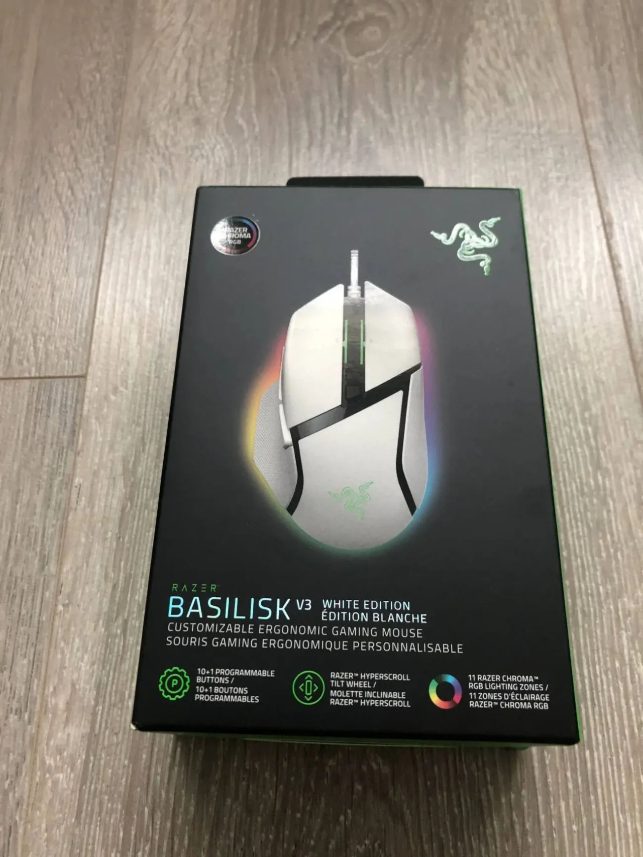 Мишка Razer Basilisk V3 White Edition Blanche Edition 6