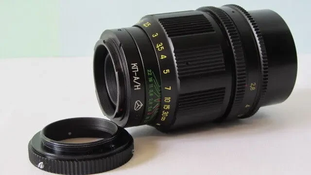 Объектив ТАИР-11А 2,8/135 на Nikon,М.42- Зенит,Practica.КМЗ-1986г.Комплект.Новый 4