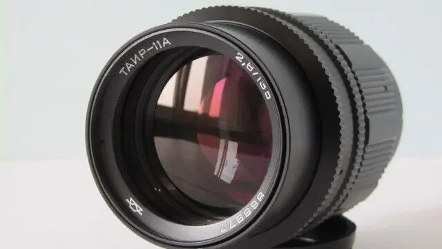 Объектив ТАИР-11А 2,8/135 на Nikon,М.42- Зенит,Practica.КМЗ-1986г.Комплект.Новый 6