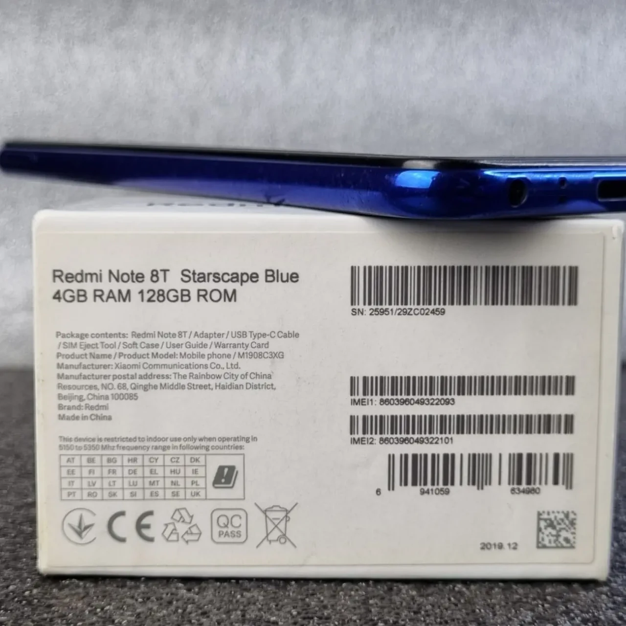 Xiaomi Redmi Note 8T 4/128GB Starscape Blue (Коробка, Чек, Чохол + Подарунки) 4