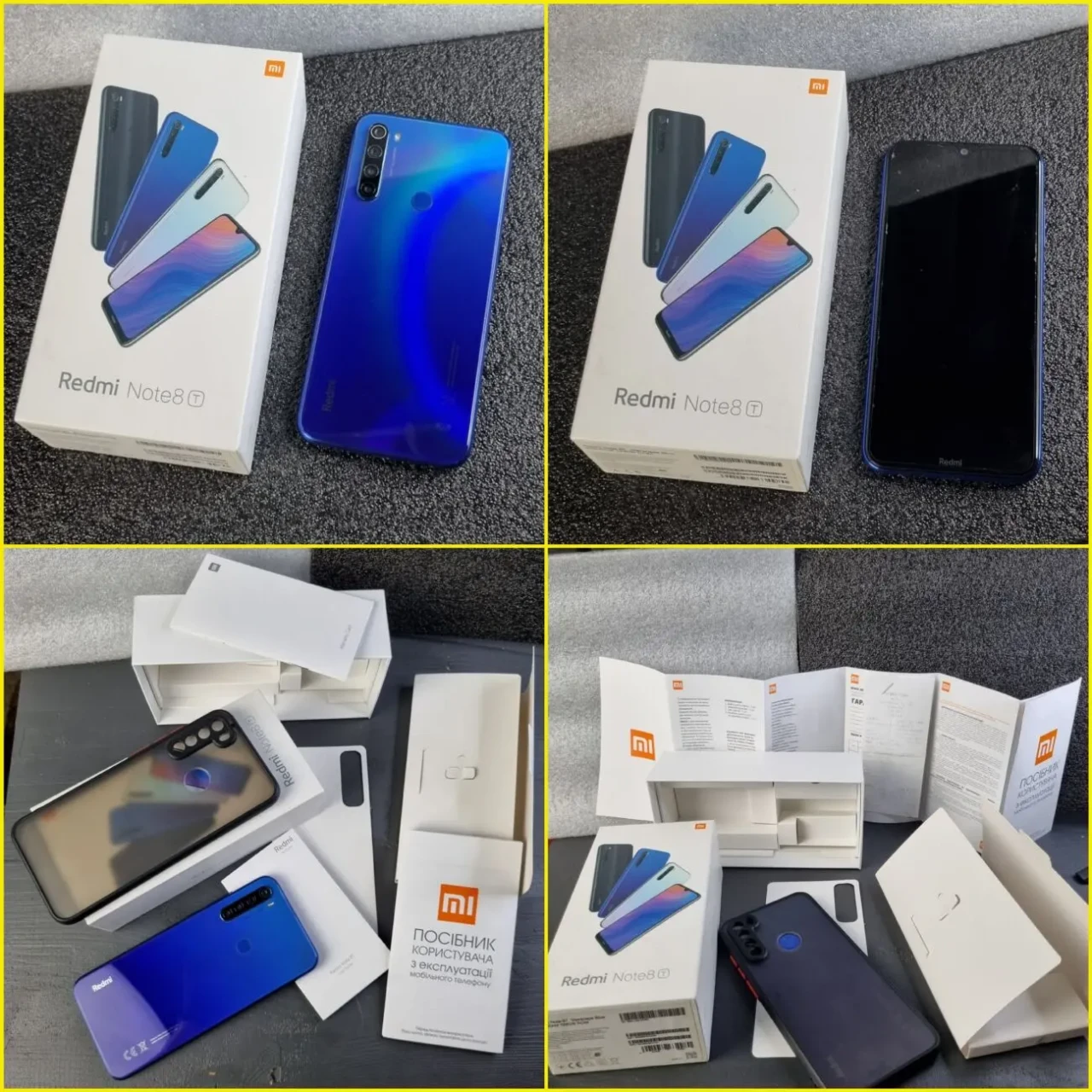 Xiaomi Redmi Note 8T 4/128GB Starscape Blue (Коробка, Чек, Чохол + Подарунки) 6