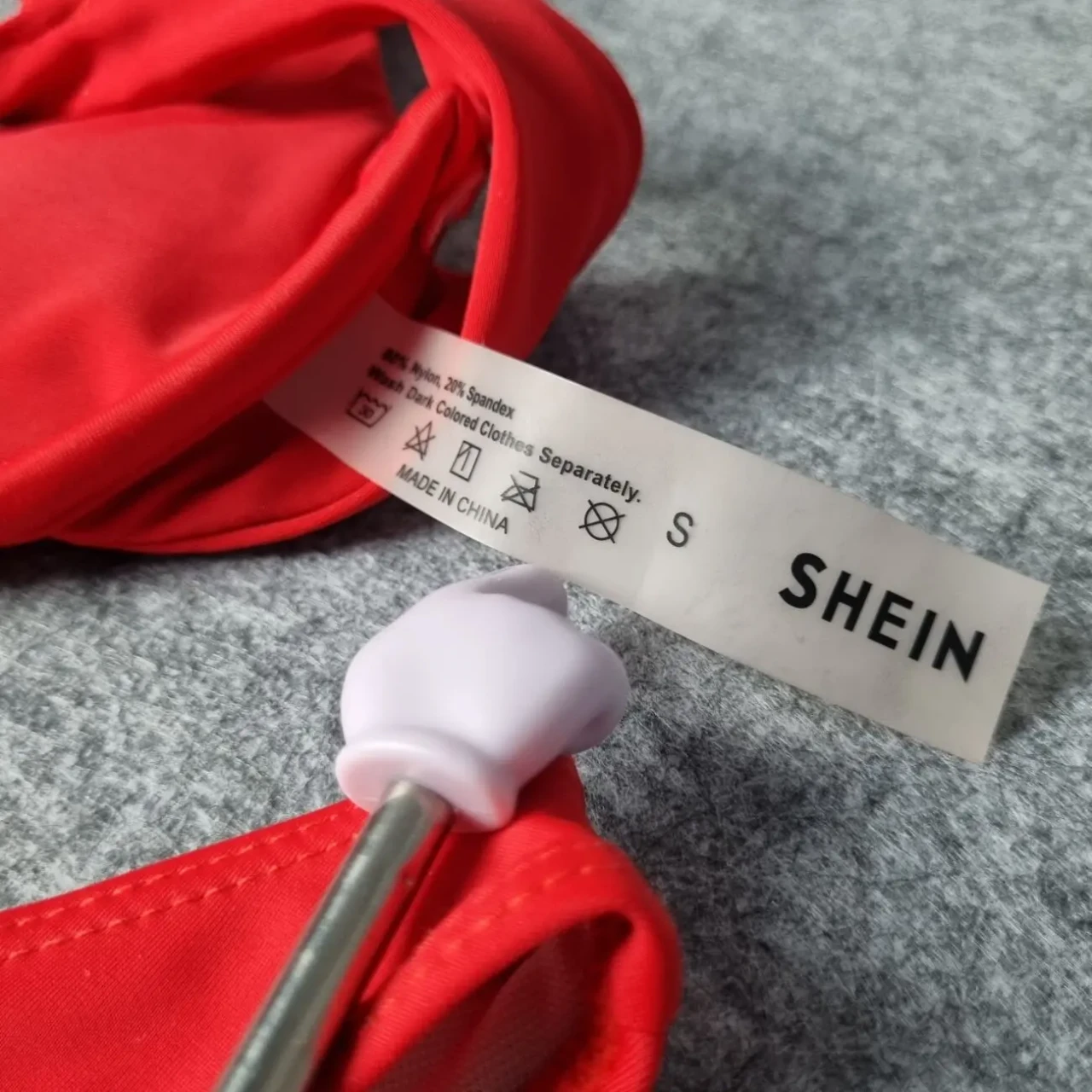 Червоний роздільний купальник shein у дуже гарному стані. 8