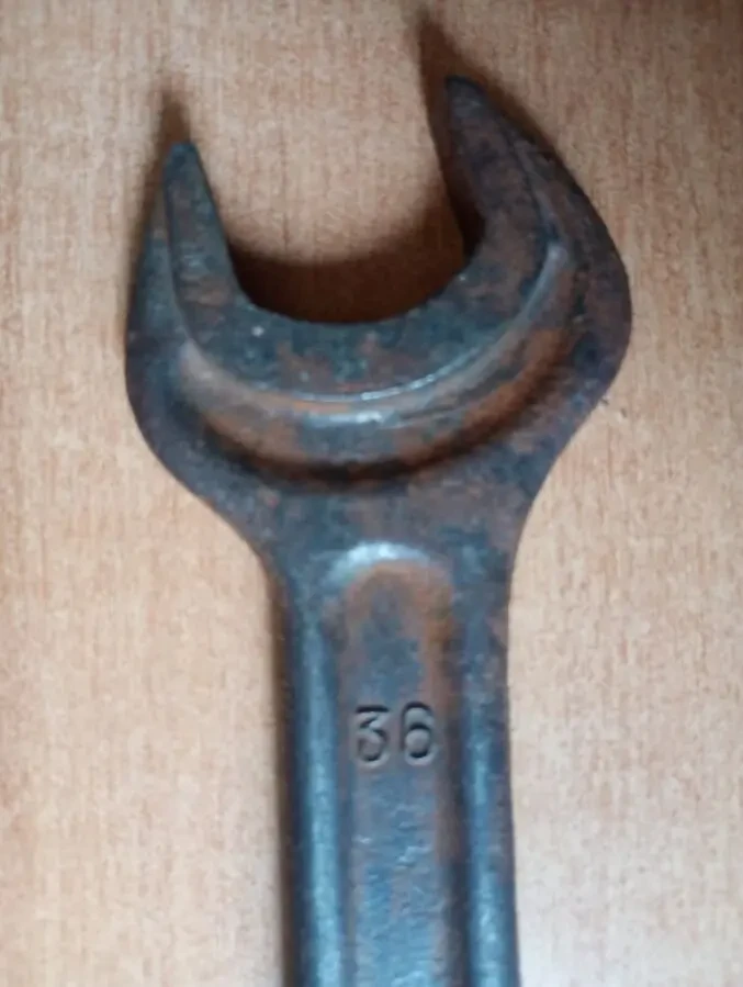 Ключ рожковый 36 х 41 - сделано в ссср. 2