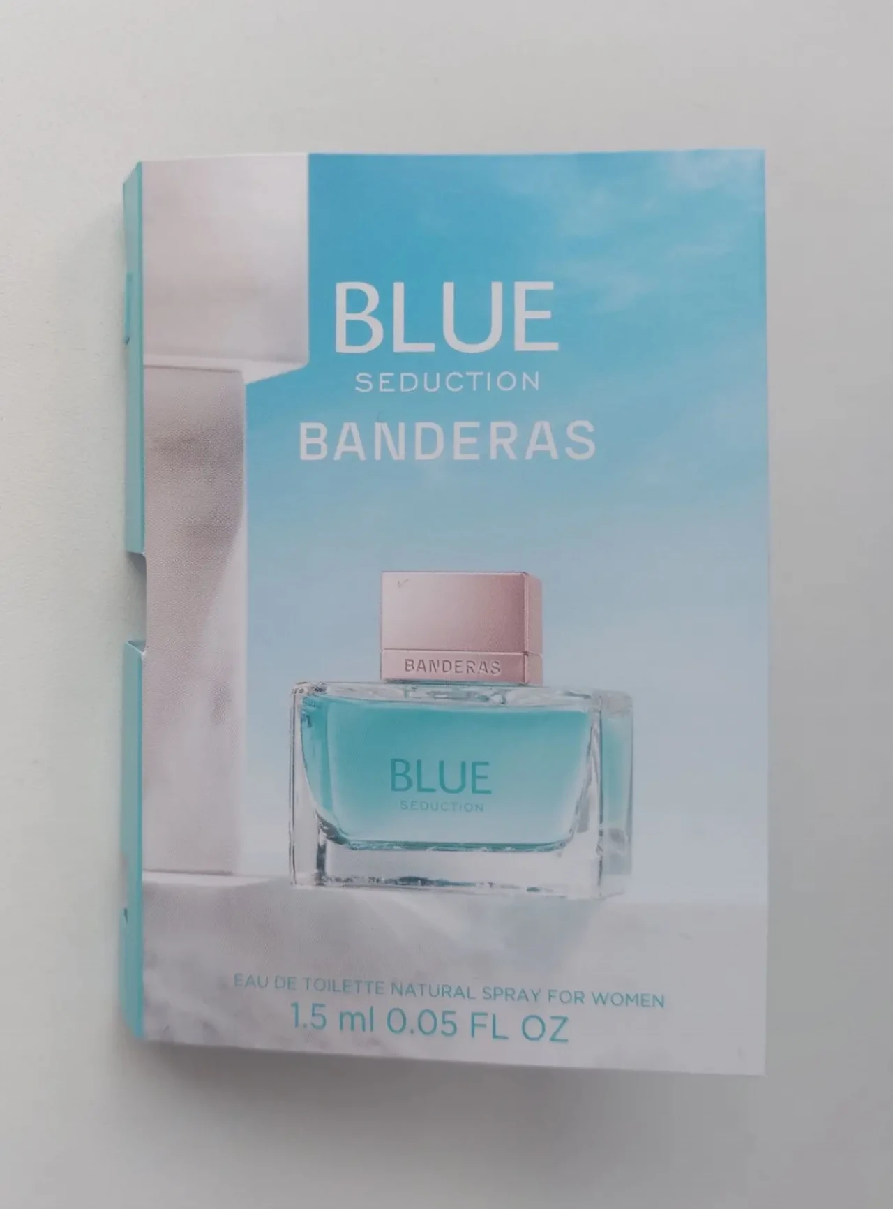 Женская туалетная вода Пробник Antonio Banderas Blue Seduction For Women 4