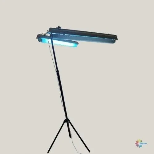 Аппарат УФ-облучения дерматологический ФОТОДЕРМ-4/8х20W Philips  для лечения псориаза, витилиго и др. 5