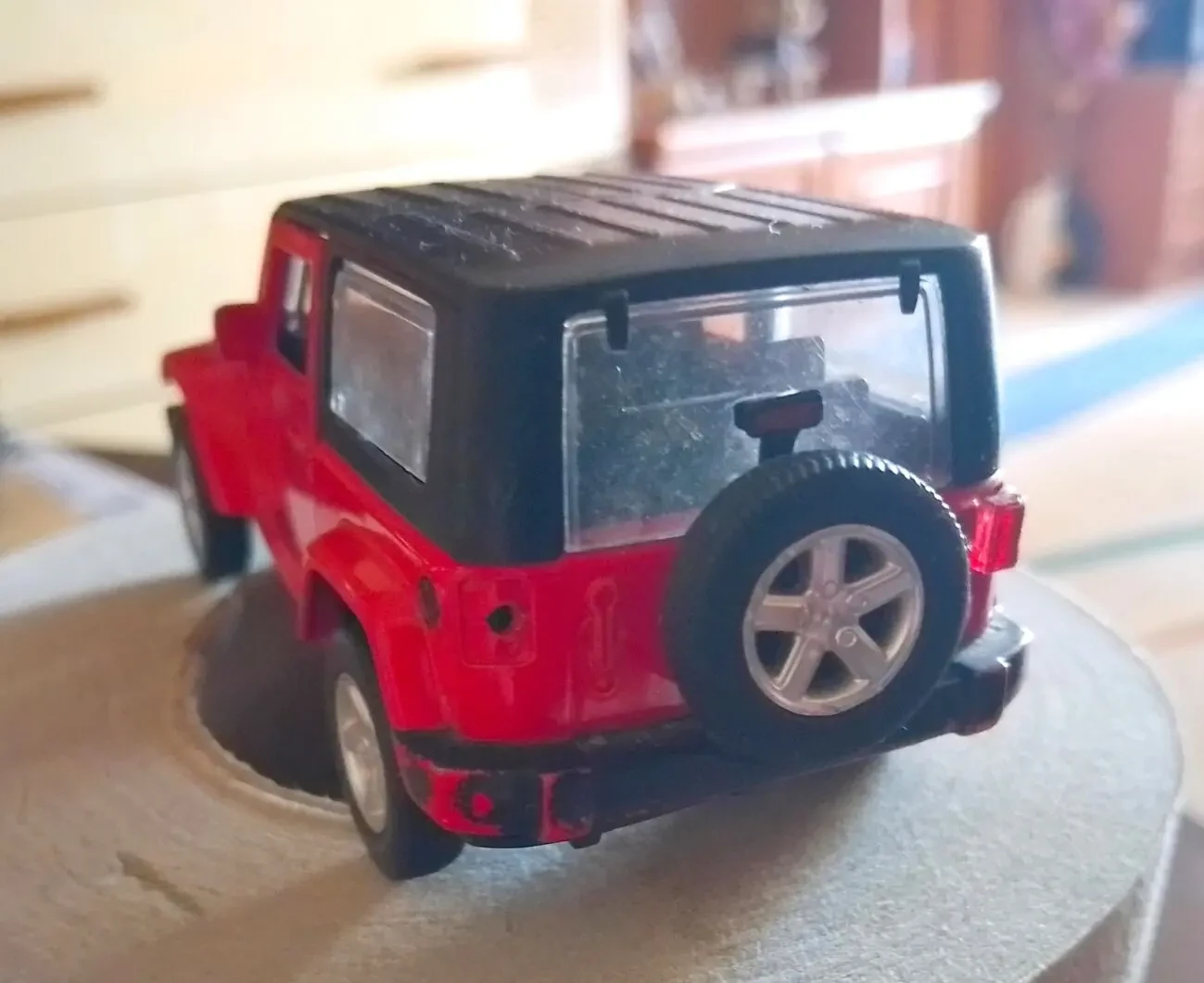 1:42 Модель Jeep Wrangler 4